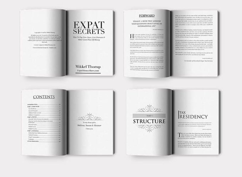 Formatting for E-books
